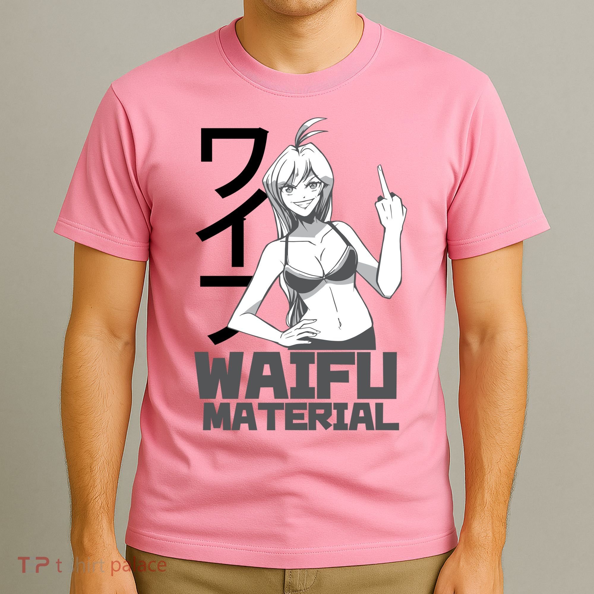 Waifu Material Anime Funny T-Shirt