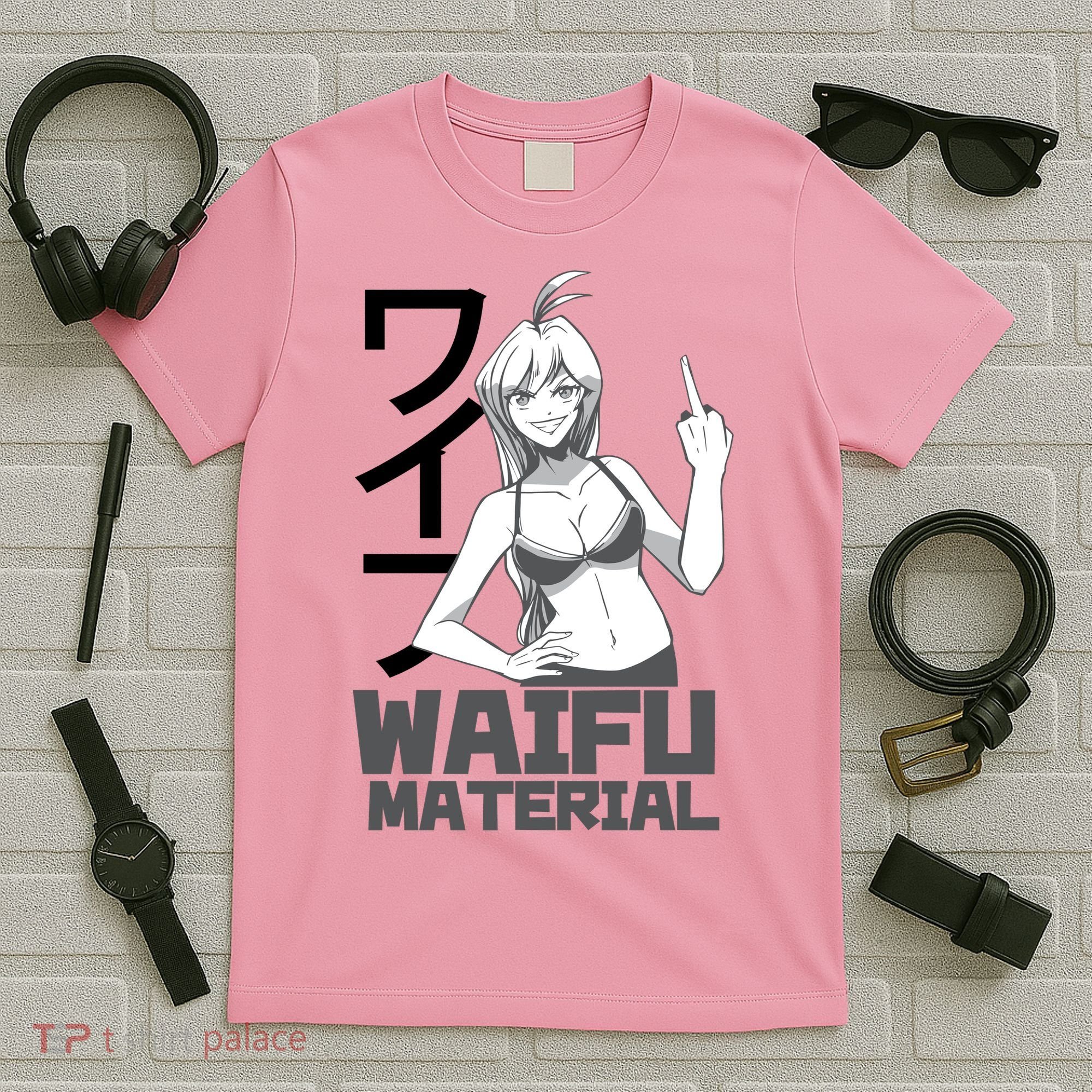 Waifu Material Anime Funny T-Shirt
