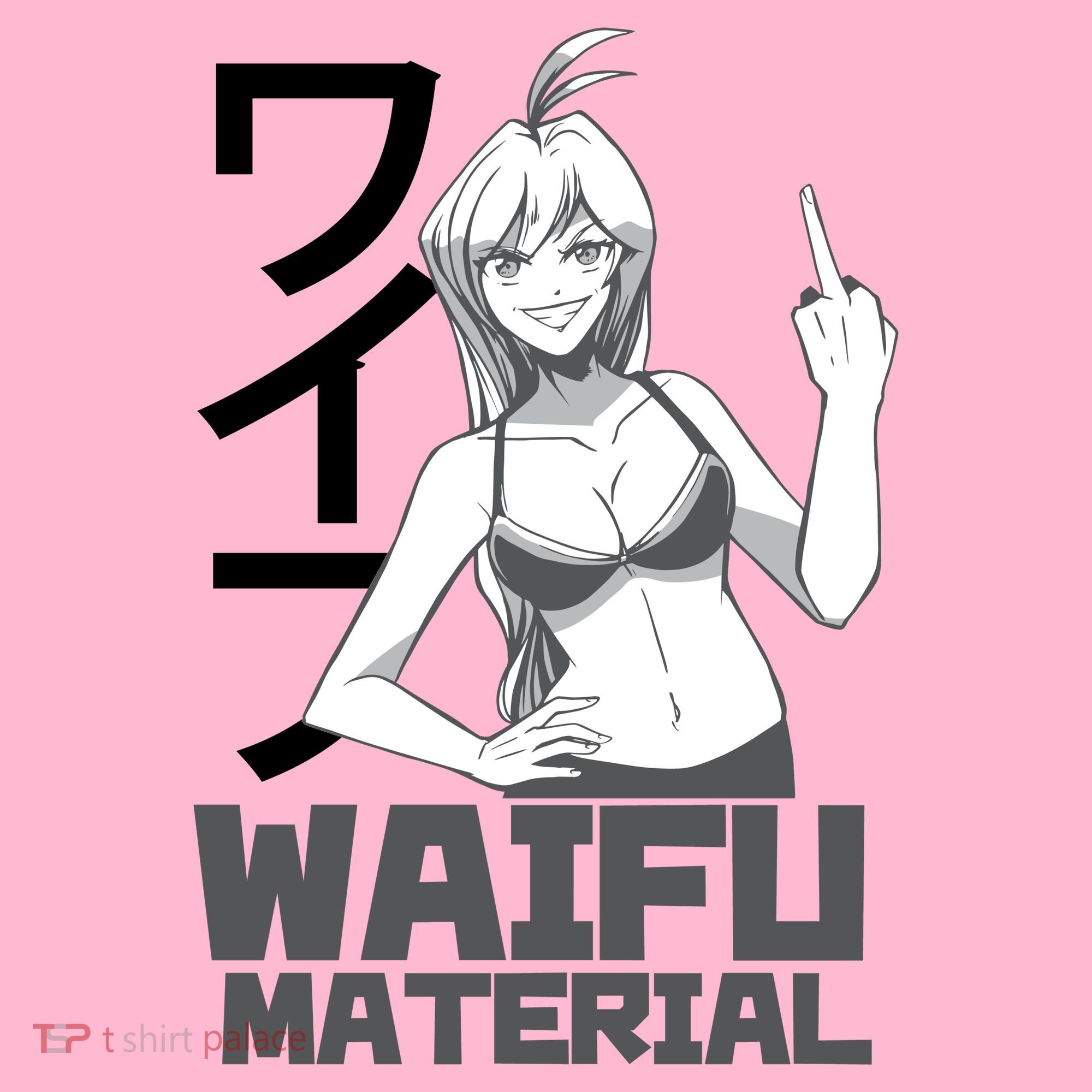Waifu Material Anime Funny Coaster