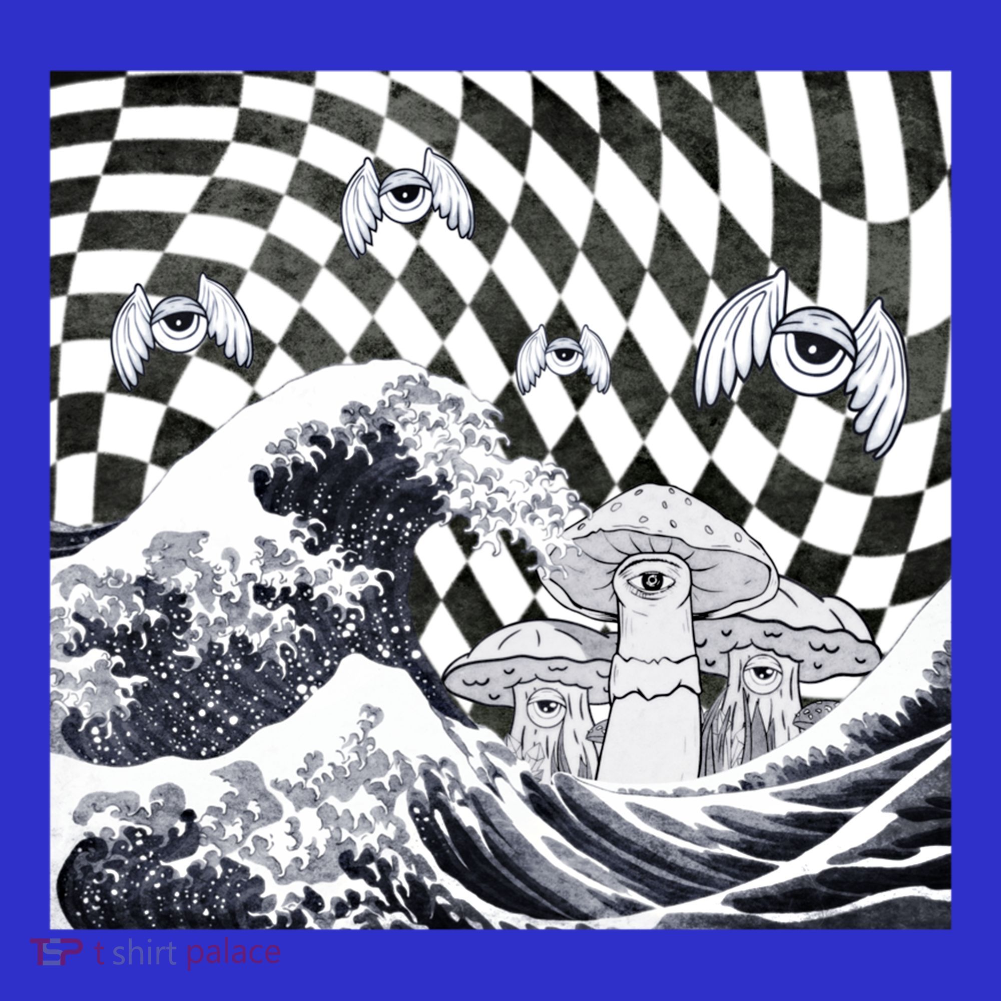 Weirdcore Aesthetic Japanese The Great Wave Off Kanagawa Gift Long Sleeve Shirt