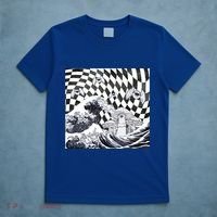 Weirdcore Aesthetic Japanese The Great Wave Off Kanagawa Gift T-Shirt thumb 5
