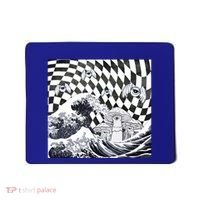 Weirdcore Aesthetic Japanese The Great Wave Off Kanagawa Gift Mousepad thumb 0