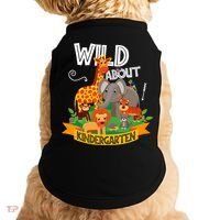 Wild About Kindergarten Funny Preschool Zoo Gift Doggie Tank thumb 0
