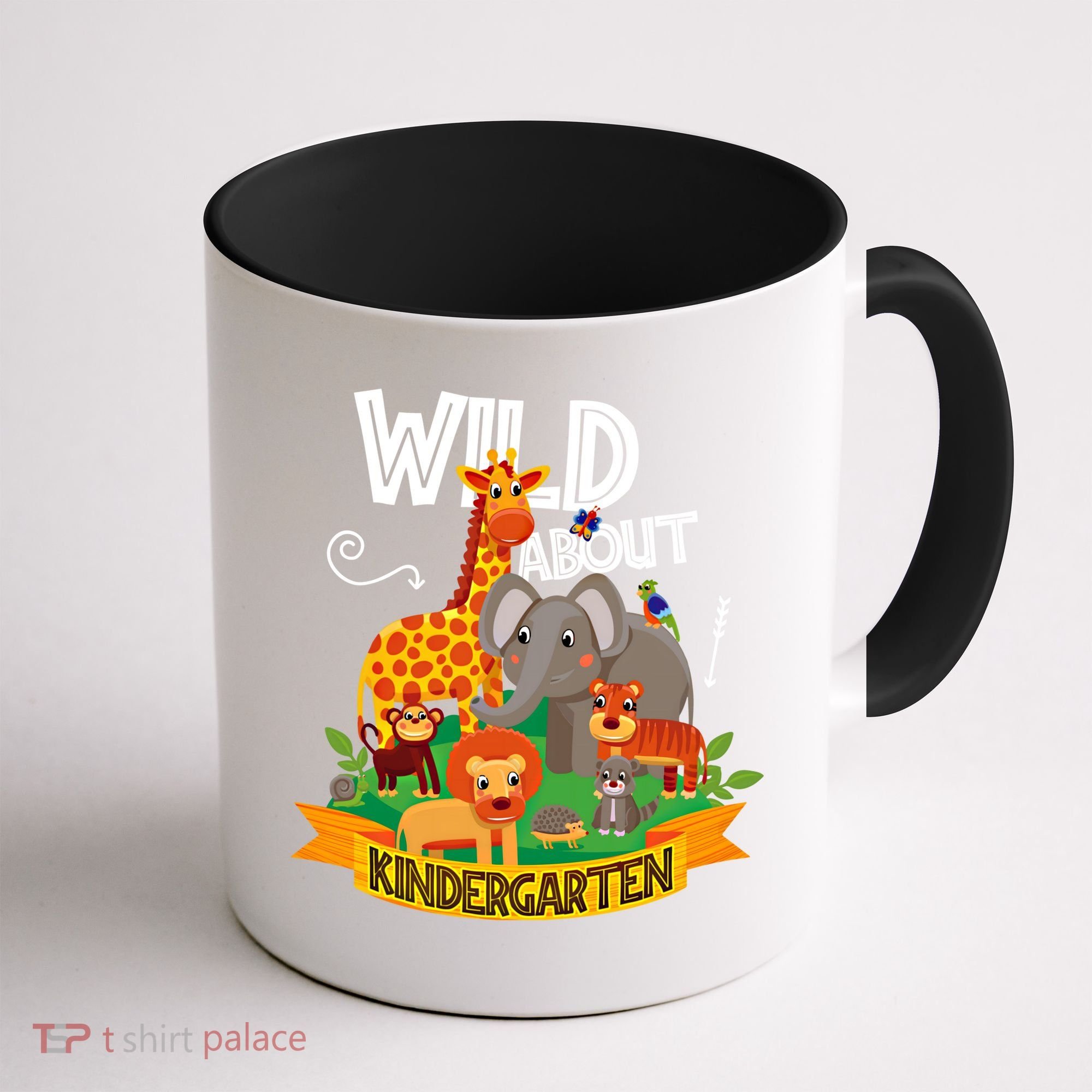 Wild About Kindergarten Funny Preschool Zoo Gift Coffee Mug