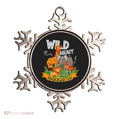 Wild About Kindergarten Funny Preschool Zoo Gift Ornament