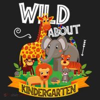 Wild About Kindergarten Funny Preschool Zoo Gift Hat thumb 2