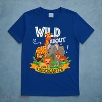 Wild About Kindergarten Funny Preschool Zoo Gift T-Shirt thumb 5