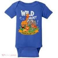 Wild About Kindergarten Funny Preschool Zoo Gift Baby Bodysuit thumb 0