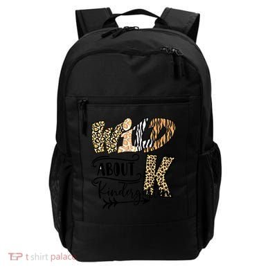 Wild About Kindergarten Leopard Print School Teacher Gift Backpack