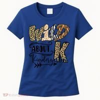 Wild About Kindergarten Leopard Print School Teacher Gift Women's T-Shirt thumb 0