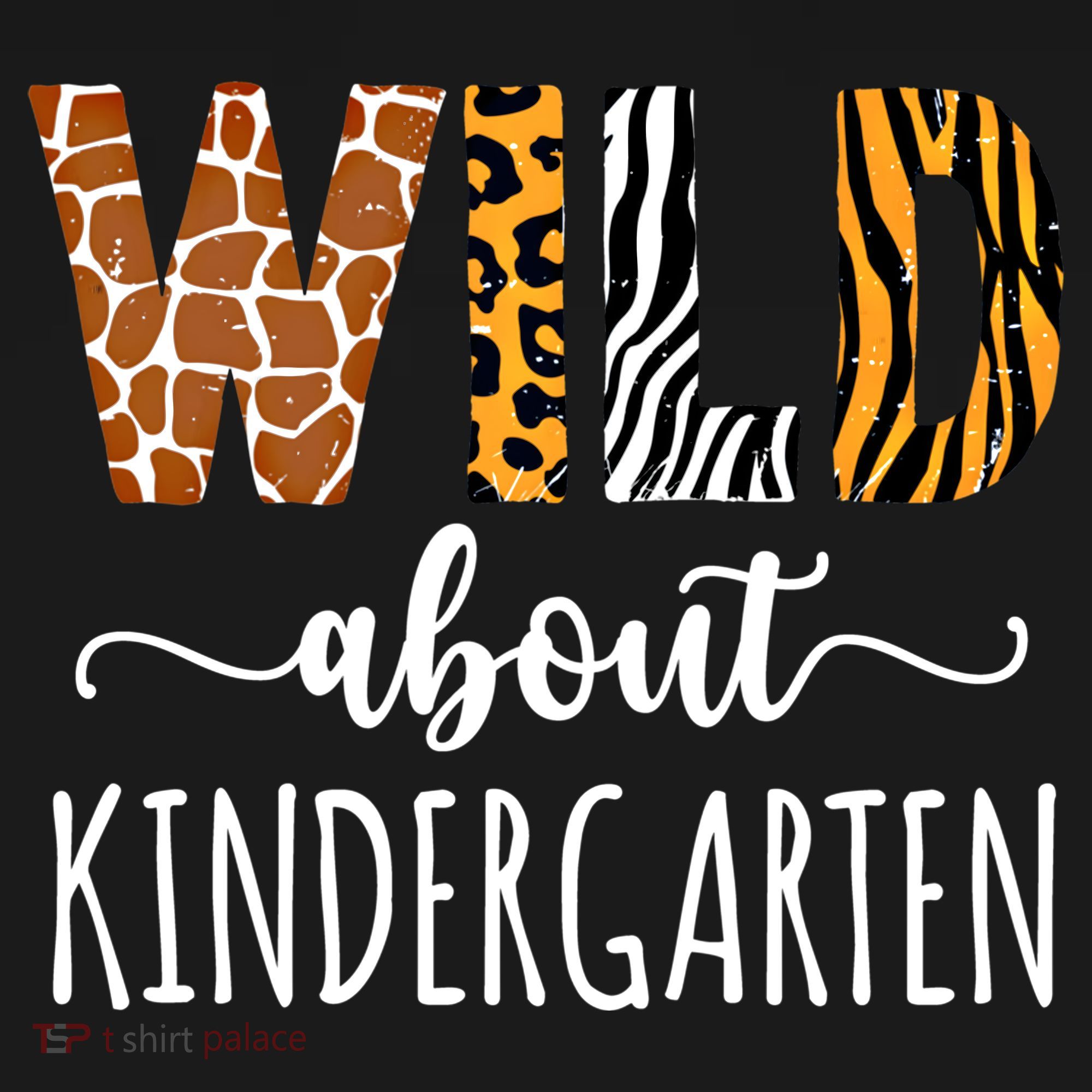 Wild About Kindergarten Teacher Leopard Print Gift Bucket Hat
