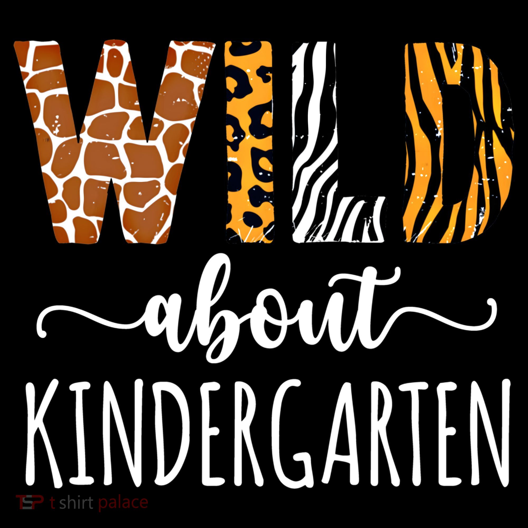 Wild About Kindergarten Teacher Leopard Print Gift Women's Hoodie