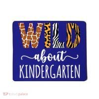 Wild About Kindergarten Teacher Leopard Print Gift Mousepad thumb 0