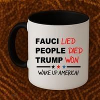 Wake Up America Coffee Mug thumb 2