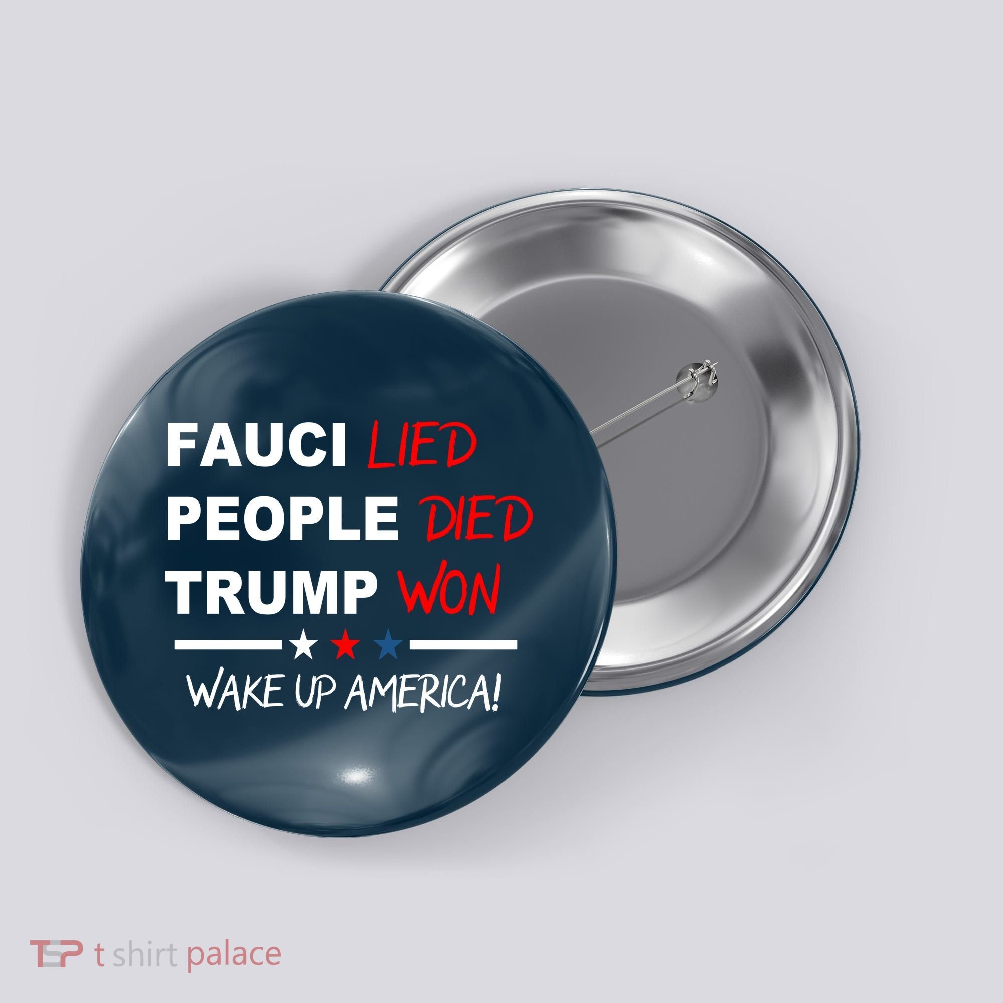 Wake Up America Button