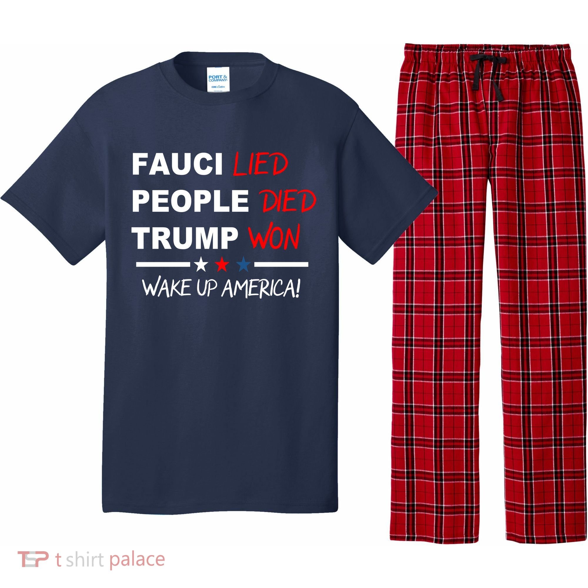 Wake Up America Pajama Set