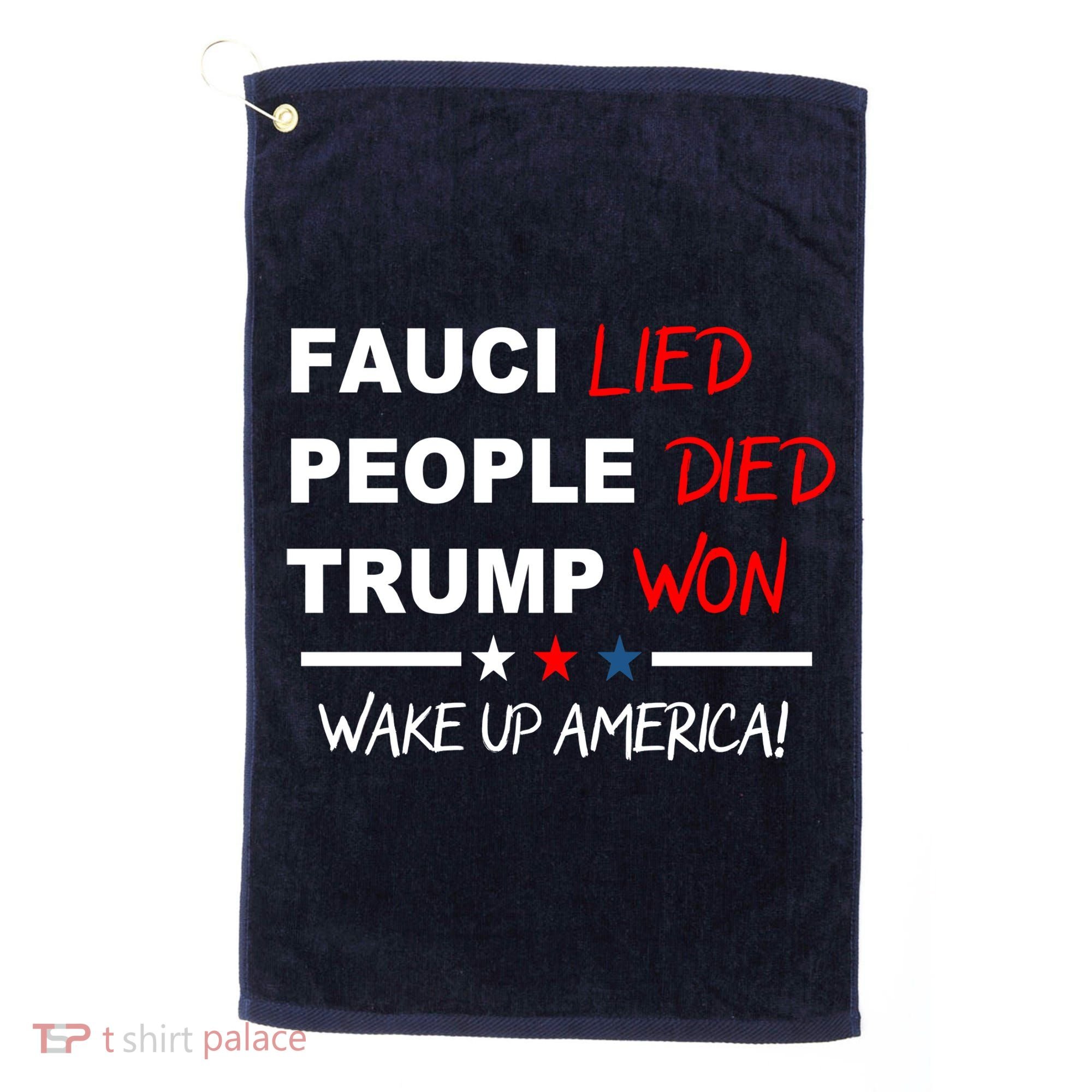Wake Up America Golf Towel