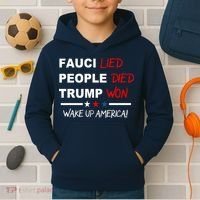 Wake Up America Kids Hoodie thumb 2