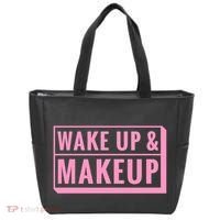 Wake Up And Makeup Tote Bag thumb 0