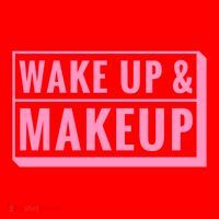 Wake Up And Makeup Santa Hat thumb 1