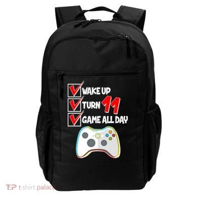 Wake Up Turn Eleven Game All Day 11th Birthday Backpack