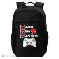 Wake Up Turn Eleven Game All Day 11th Birthday Backpack thumb 0