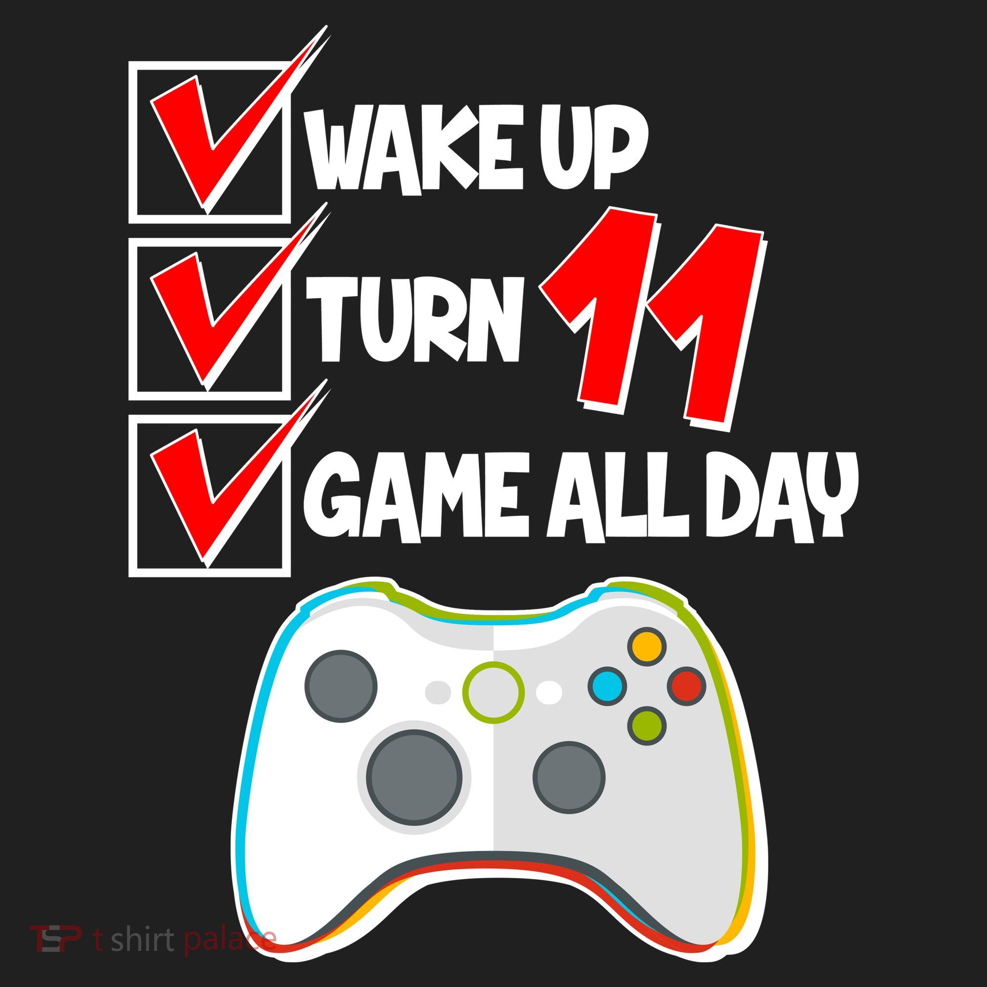 Wake Up Turn Eleven Game All Day 11th Birthday Beanie