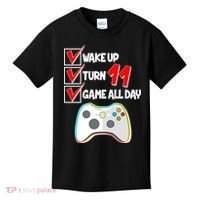 Wake Up Turn Eleven Game All Day 11th Birthday Kids T-Shirt thumb 0