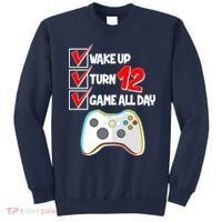 Wake Up Turn Twelve Game All Day 12th Birthday Sweatshirt thumb 0