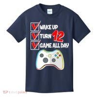 Wake Up Turn Twelve Game All Day 12th Birthday Kids T-Shirt thumb 0