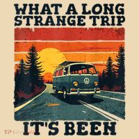 What A Long Strange Trip ItS Been 70s Hippie Camping Lover Tote Bag thumb 4