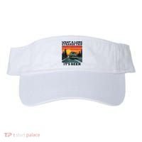 What A Long Strange Trip ItS Been 70s Hippie Camping Lover Visor thumb 0