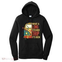 What A Long Strange Trip ItS Been 70s Hippie Camping Lover Women's Hoodie thumb 0