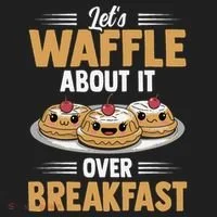 Waffles Apparel LetS Waffle About It Over Breakfast Hat thumb 2