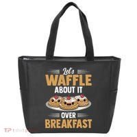 Waffles Apparel LetS Waffle About It Over Breakfast Tote Bag thumb 0