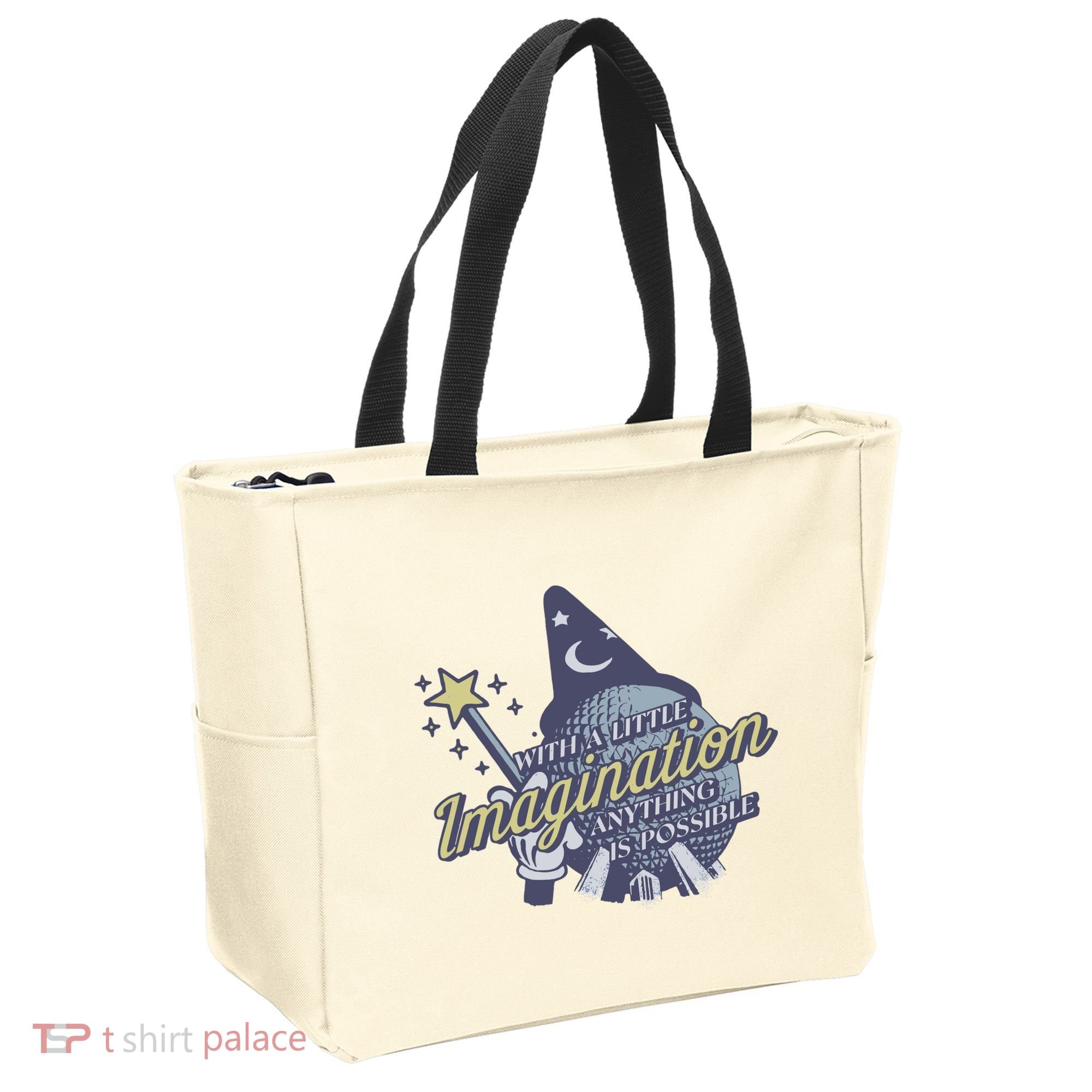 With A Little Imagination Tote Bag