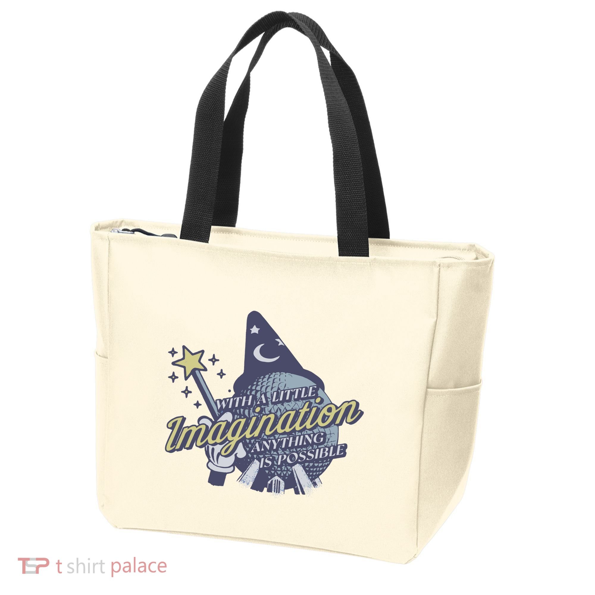 With A Little Imagination Tote Bag