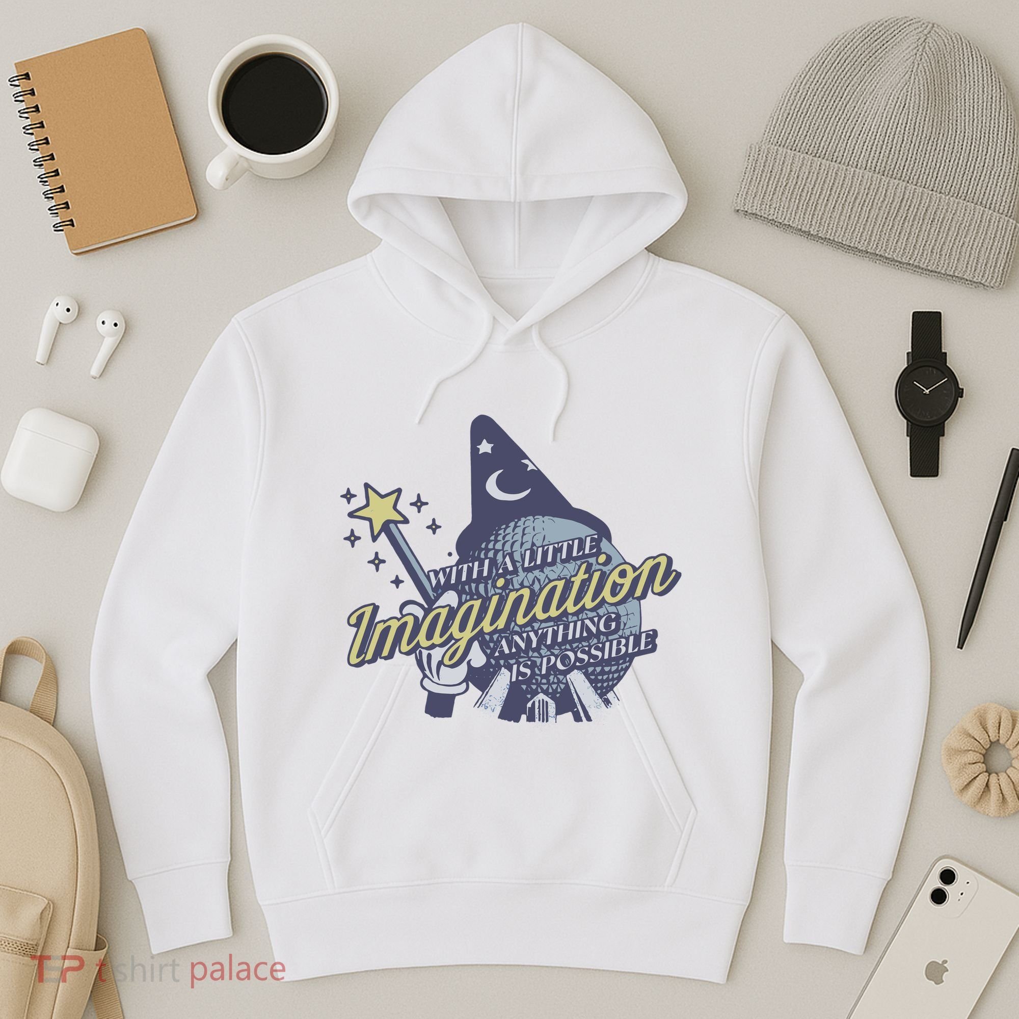 With A Little Imagination Hoodie