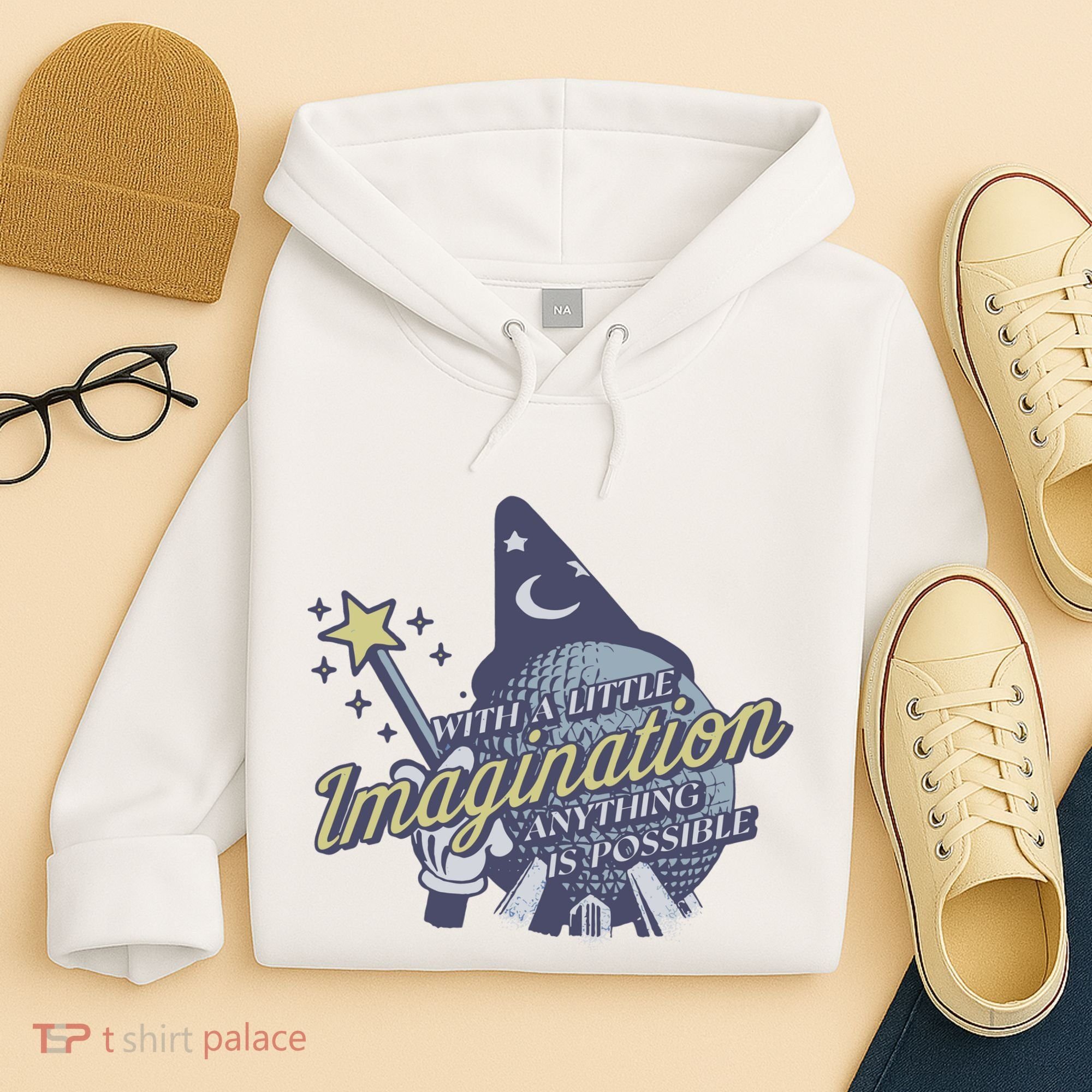With A Little Imagination Hoodie