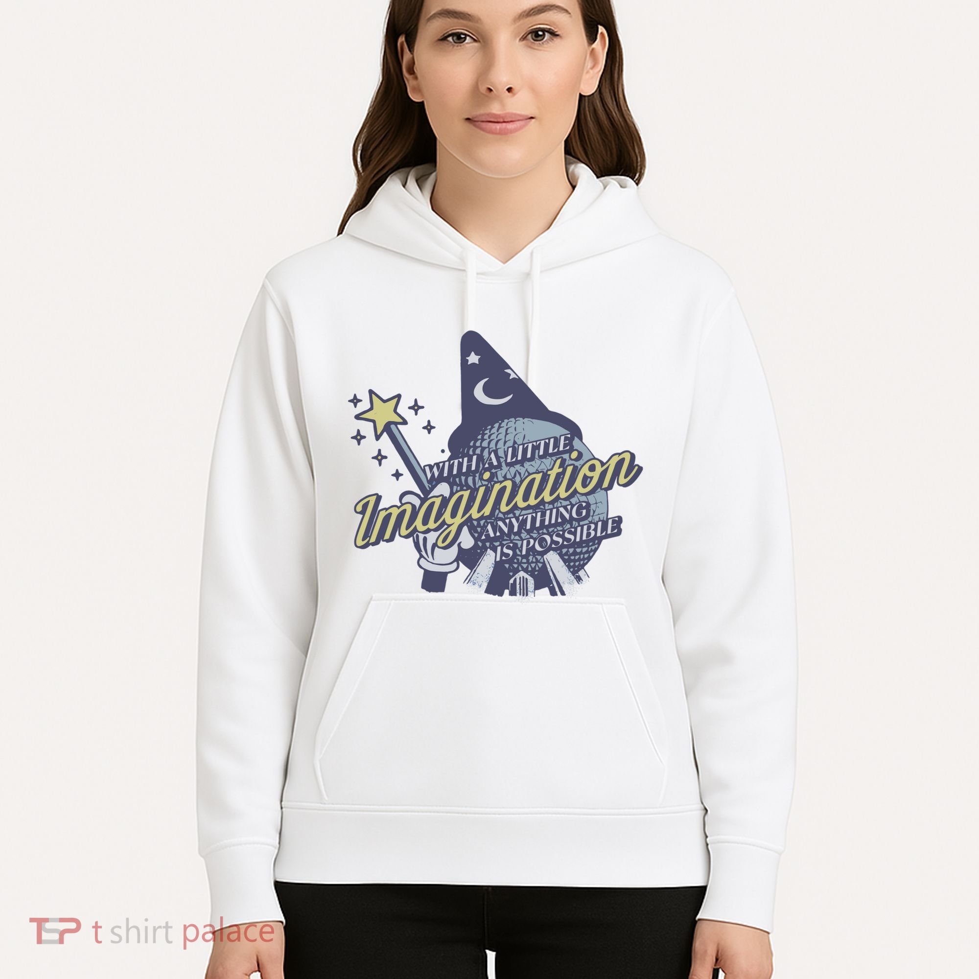 With A Little Imagination Hoodie