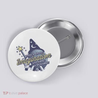 With A Little Imagination Button
