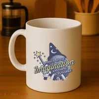 With A Little Imagination Coffee Mug thumb 4