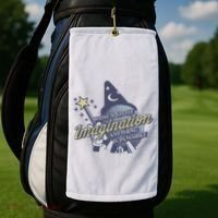 With A Little Imagination Golf Towel thumb 2