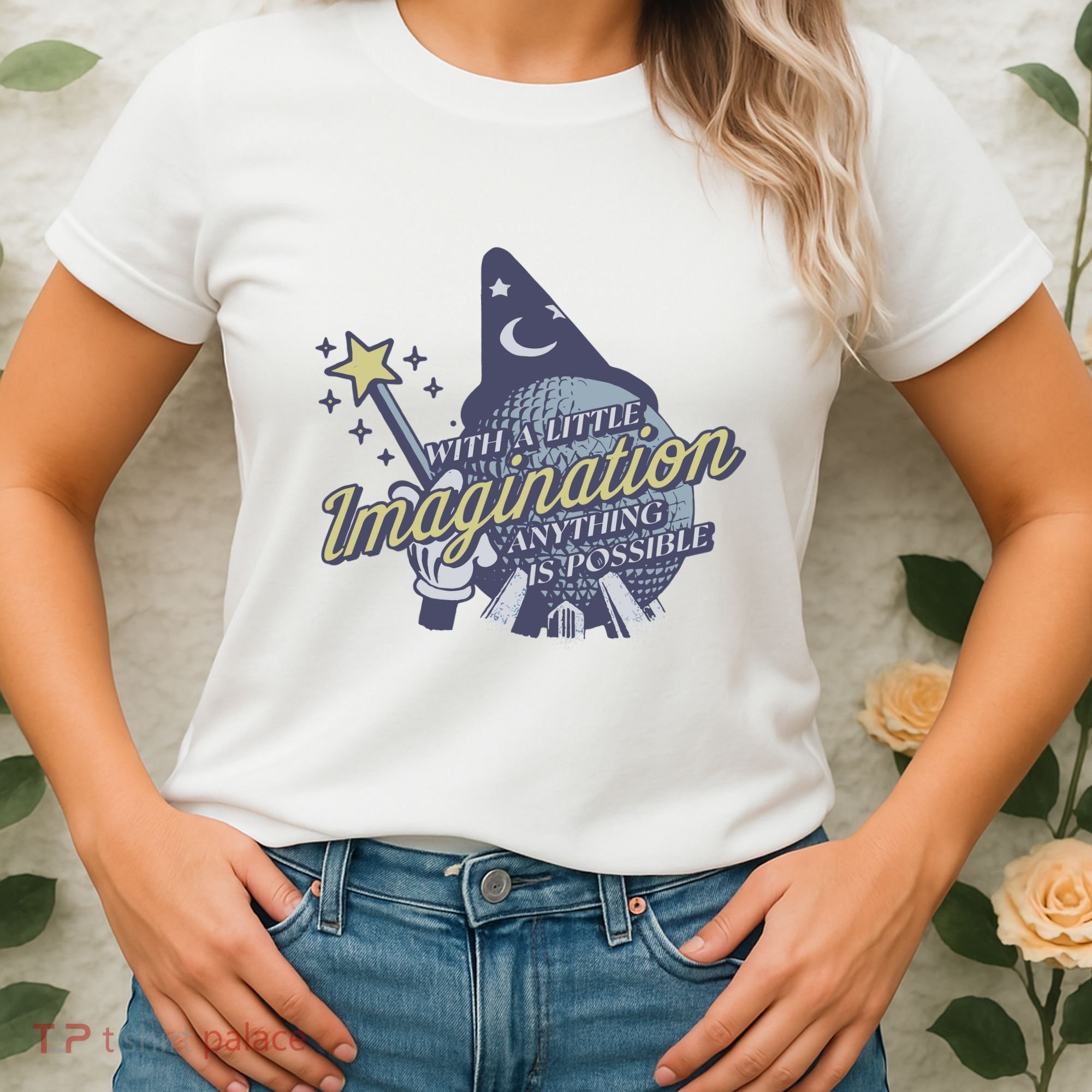 With A Little Imagination Women's T-Shirt