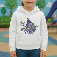 With A Little Imagination Kids Hoodie thumb 3
