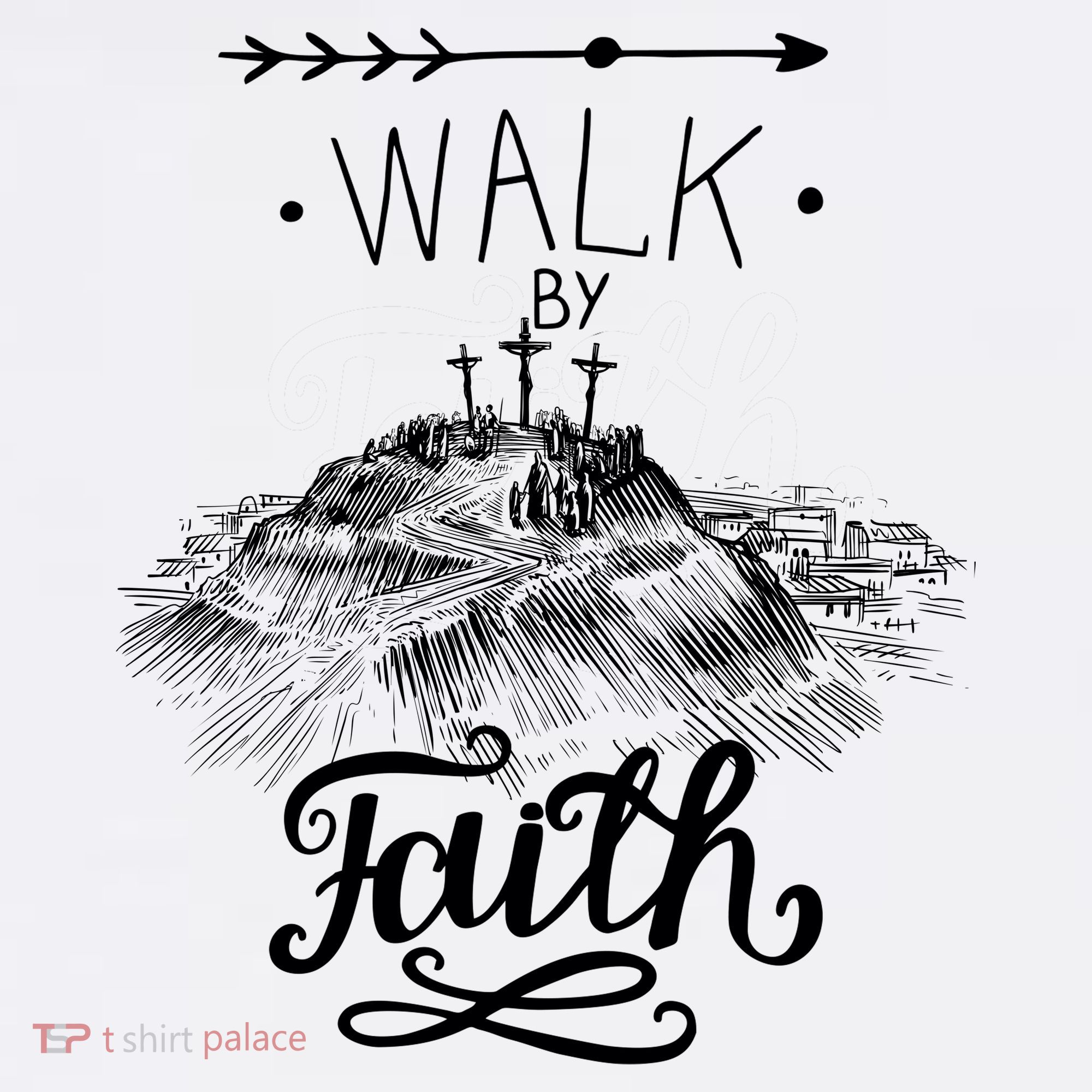 Walk By Faith Women's Hoodie