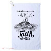 Walk By Faith Golf Towel thumb 0