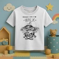 Walk By Faith Toddler T-Shirt thumb 3
