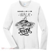 Walk By Faith Women's Long Sleeve Shirt thumb 0