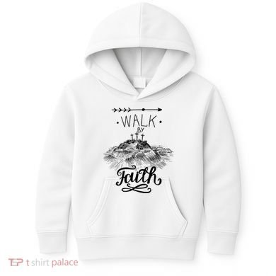 Walk By Faith Kids Hoodie